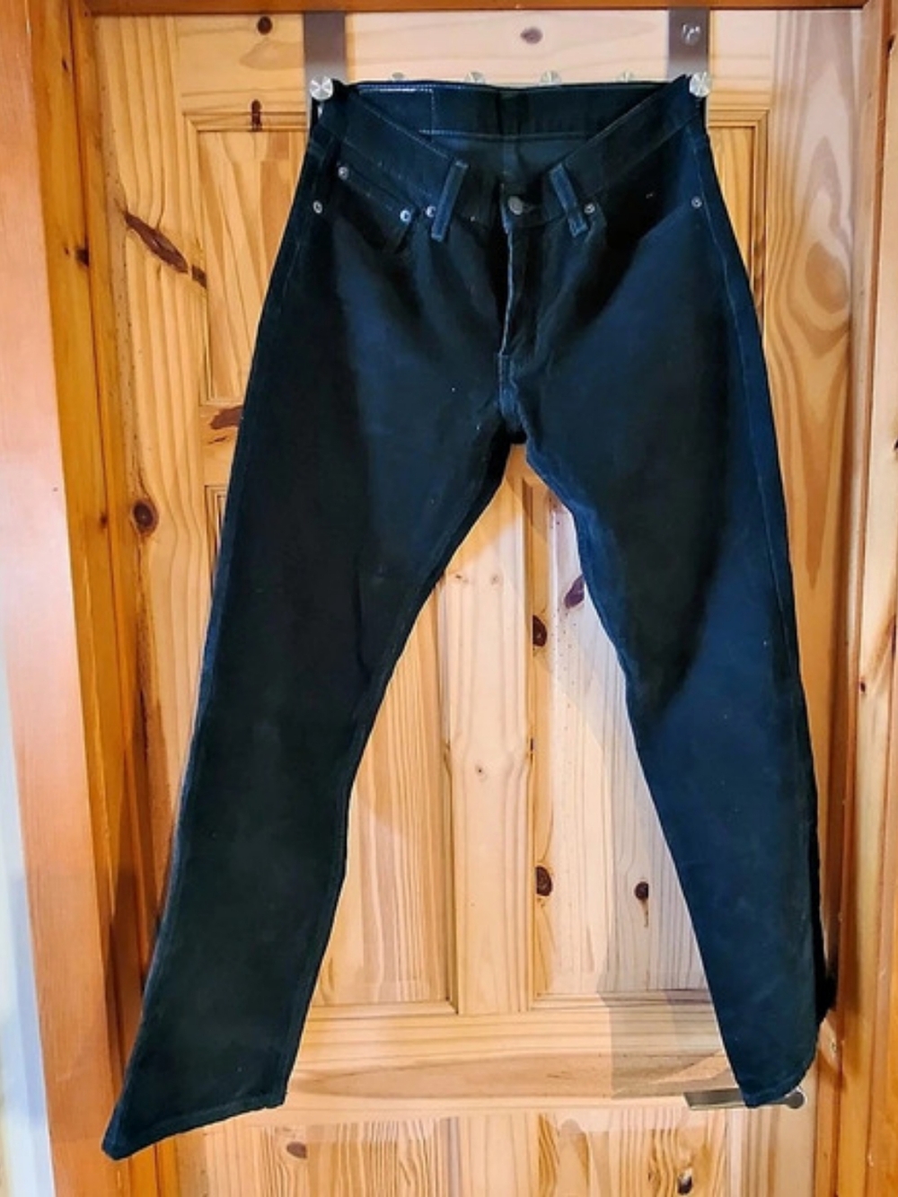 Levi's 511 Forest Green Straight Leg Corduroy Pants 30x30.